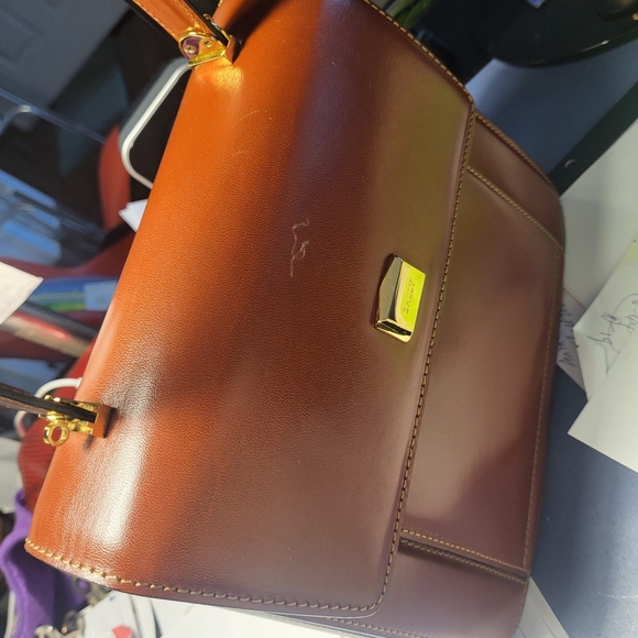 Vintage Authentic Bally leather tote - Picture 5 of 16